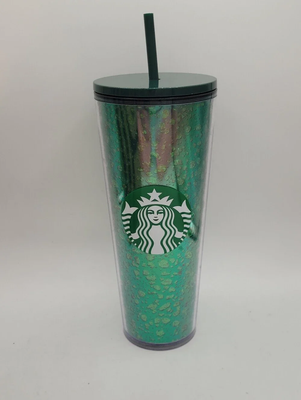 Starbucks shimmering emerald green glitter Venti 24 Ounce